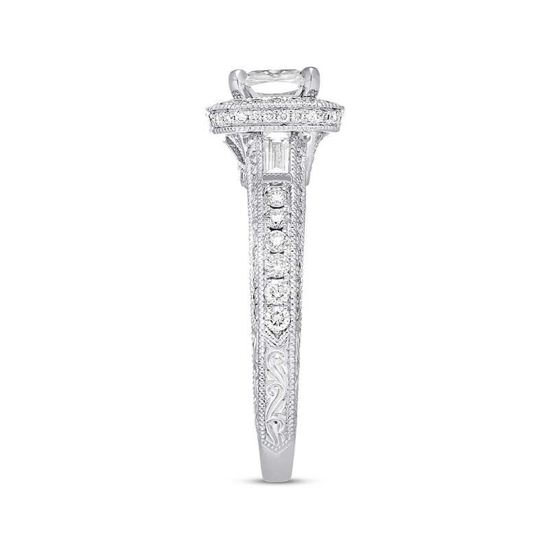 Main Image 5 of Neil Lane Cushion-cut Diamond Engagement Ring 1-5/8 ct tw 14K White Gold