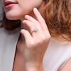 Thumbnail Image 4 of Neil Lane Diamond Engagement Ring 1-1/4 ct tw Pear & Round-cut 14K White Gold