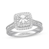 Neil Lane Princess-cut Diamond Engagement Ring 1-1/2 ct tw 14K White Gold