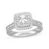 Thumbnail Image 0 of Neil Lane Princess-cut Diamond Engagement Ring 1-1/2 ct tw 14K White Gold