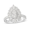 Neil Lane Pear-Shaped Diamond Engagement Ring 1-7/8 ct tw 14K White Gold