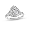 Thumbnail Image 0 of Diamond Engagement Ring 7/8 ct tw Princess & Round-cut 14K White Gold