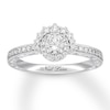 Thumbnail Image 0 of Neil Lane Round Diamond Engagement Ring 1/2 ct tw 14K White Gold