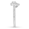 Thumbnail Image 6 of Neil Lane Round Diamond Engagement Ring 1/2 ct tw 14K White Gold