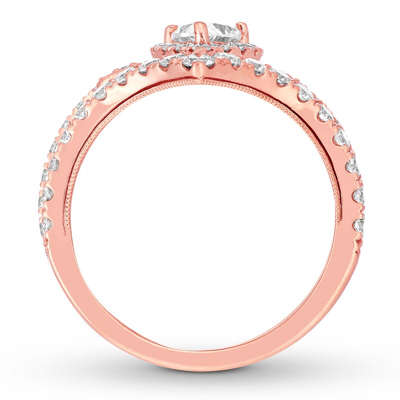 Neil Lane Diamond Bridal Set 1-3/8 ct tw 14K Rose Gold