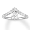 Thumbnail Image 1 of Neil Lane Pear-Shaped Diamond Engagement Ring 1-1/8 ct tw 14K White Gold
