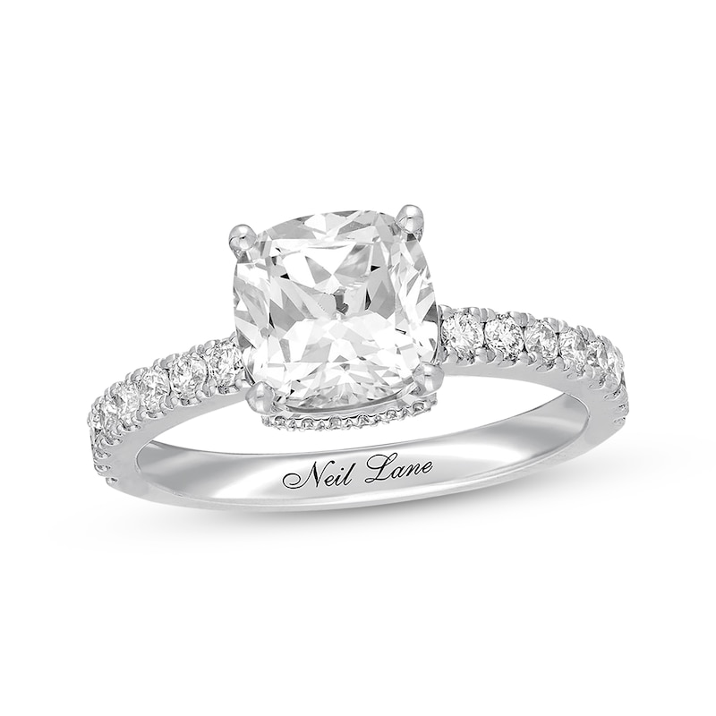 Neil Lane Cushion-cut Diamond Engagement Ring 2-1/3 carats tw 14K Gold