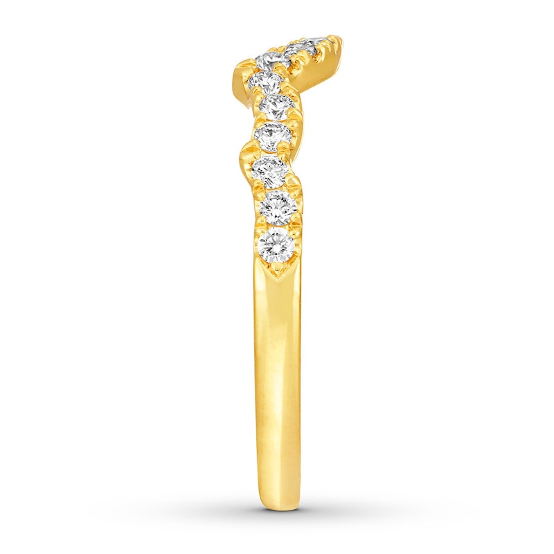 Main Image 9 of Neil Lane Diamond Wedding Band 1/3 ct tw 14K Yellow Gold