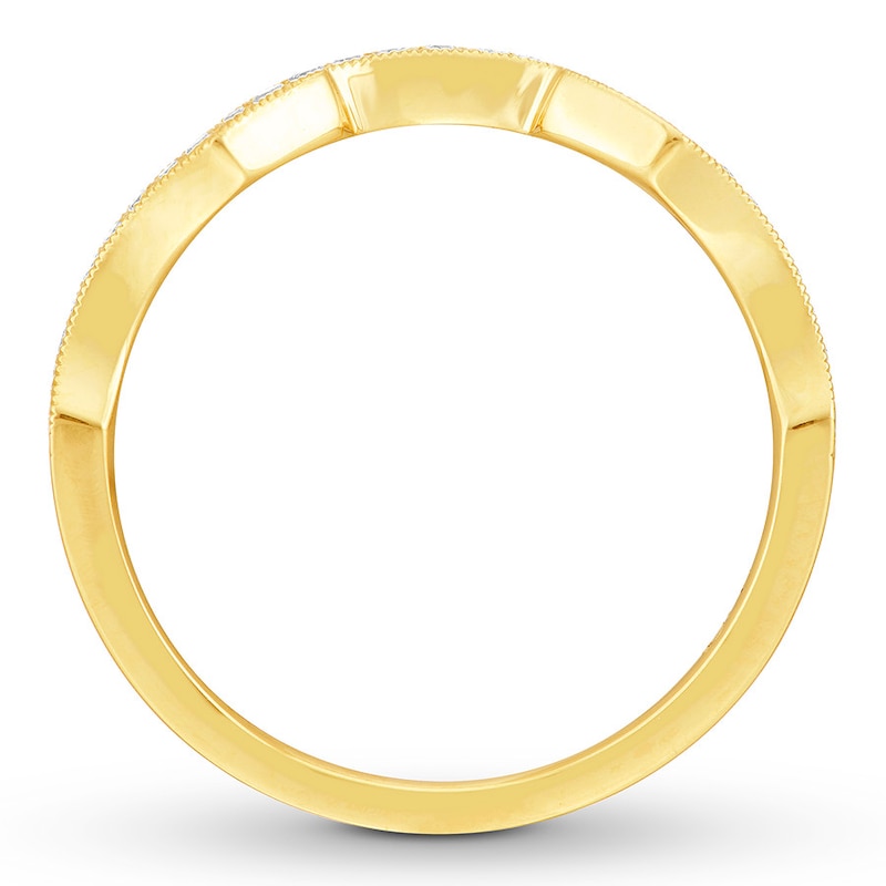 Neil Lane Wedding Band 1/8 ct tw Diamonds 14K Yellow Gold
