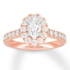 Thumbnail Image 0 of Neil Lane Diamond Engagement Ring 1-1/2 ct tw 14K Rose Gold