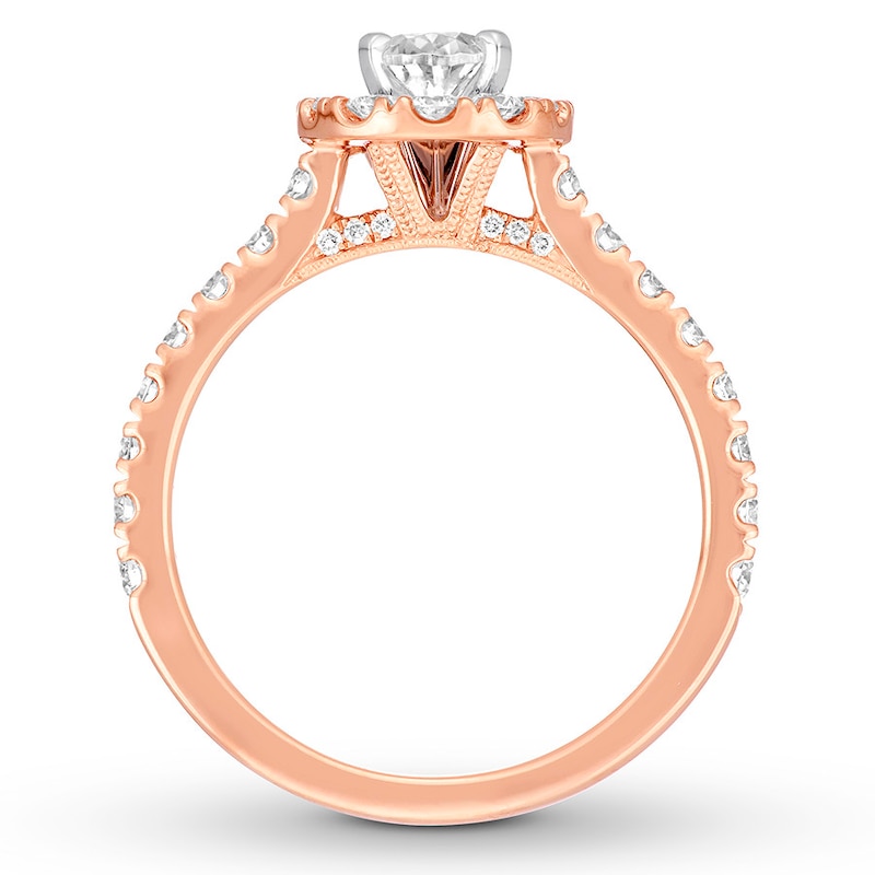Main Image 2 of Neil Lane Diamond Engagement Ring 1-1/2 ct tw 14K Rose Gold