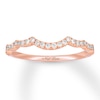 Thumbnail Image 1 of Neil Lane Wedding Band 1/5 ct tw Diamonds 14K Rose Gold