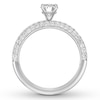 Neil Lane Diamond Bridal Set 2 ct tw Oval & Round-cut 14K White Gold