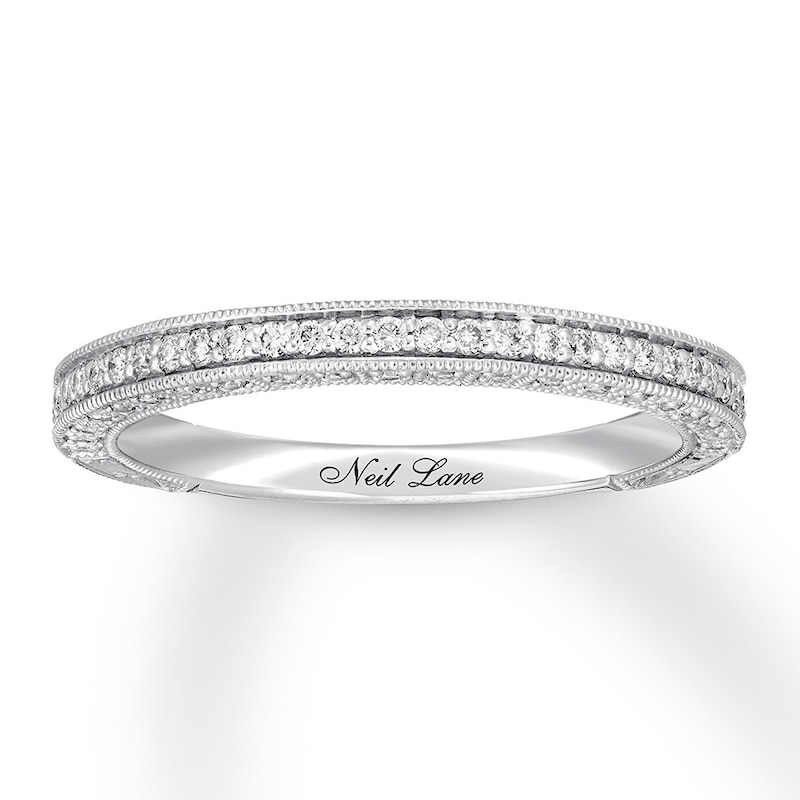 Neil Lane Diamond Wedding Band 1/3 ct tw 14K White Gold