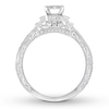 Thumbnail Image 2 of Neil Lane Emerald-cut Diamond Engagement Ring 1-3/8 ct tw 14K White Gold