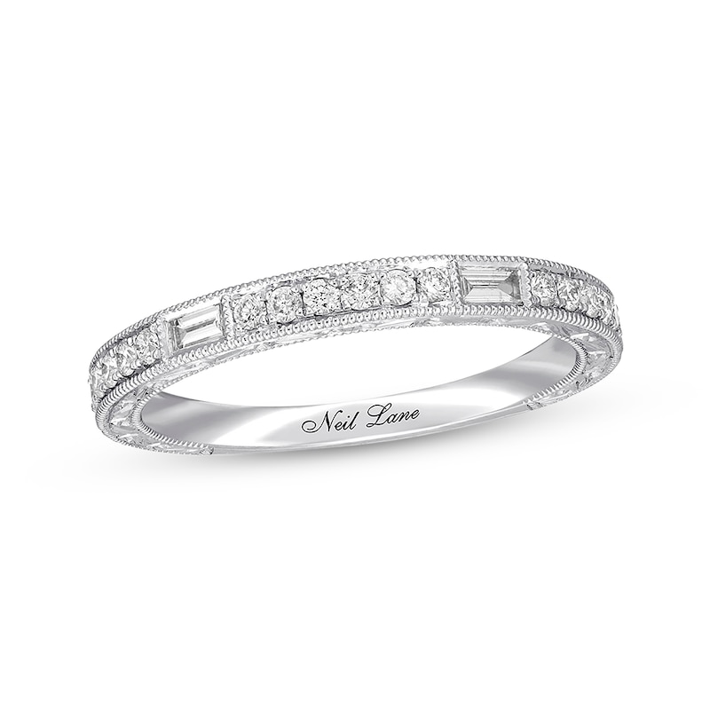 Main Image 1 of Neil Lane Diamond Wedding Band 1/4 ct tw 14K White Gold