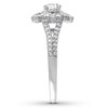 Thumbnail Image 1 of Diamond Engagement Ring 7/8 ct tw Round-cut 14K White Gold