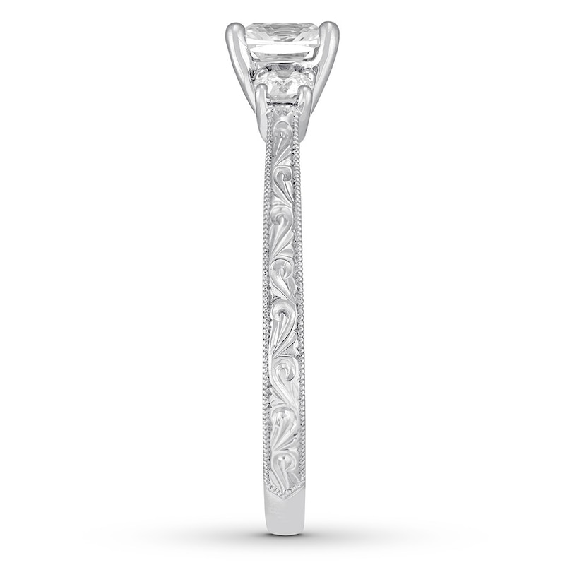 Neil Lane Cushion-cut Diamond Engagement Ring 1-1/3 ct tw 14K White Gold