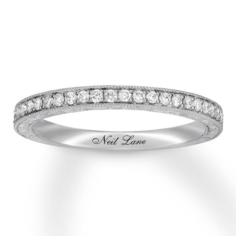 Main Image 7 of Neil Lane Studio Diamond Wedding Band 1/4 ct tw 14K White Gold