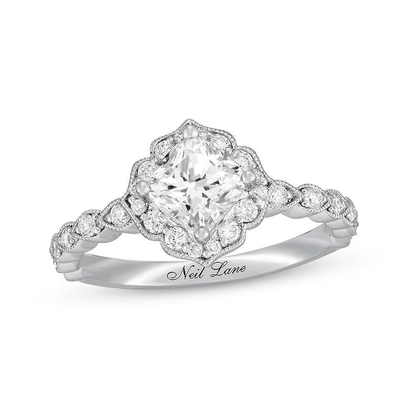 Neil Lane Diamond Engagement Ring 1-1/3 ct tw 14K White Gold