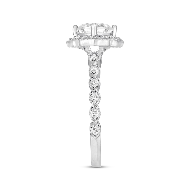 Neil Lane Diamond Engagement Ring 1-1/3 ct tw 14K White Gold