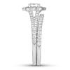 Thumbnail Image 3 of Neil Lane Diamond Bridal Set 1 ct tw Cushion & Round-cut 14K White Gold
