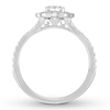 Thumbnail Image 5 of Neil Lane Engagement Ring 3/4 ct tw Diamonds 14K White Gold