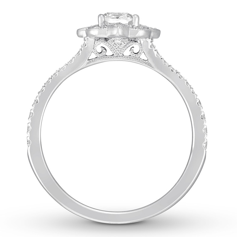 Main Image 5 of Neil Lane Engagement Ring 3/4 ct tw Diamonds 14K White Gold
