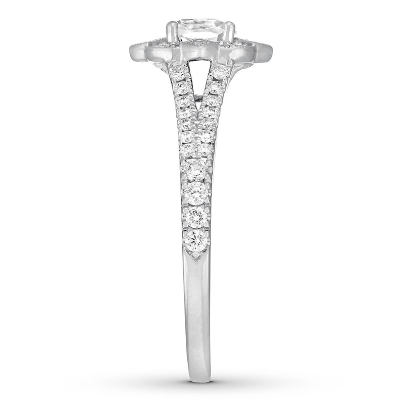 Main Image 6 of Neil Lane Engagement Ring 3/4 ct tw Diamonds 14K White Gold