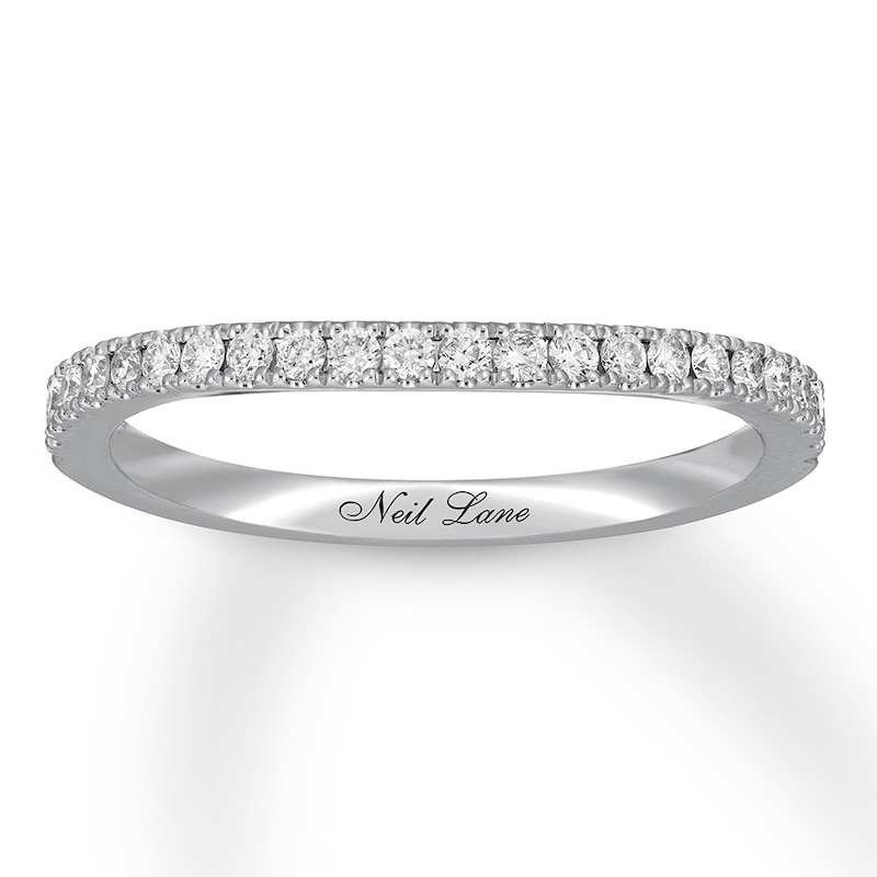 Main Image 7 of Neil Lane Diamond Wedding Band 1/4 ct tw 14K White Gold
