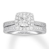 Neil Lane Bridal Set 1 5/8 ct tw Diamonds 14K White Gold