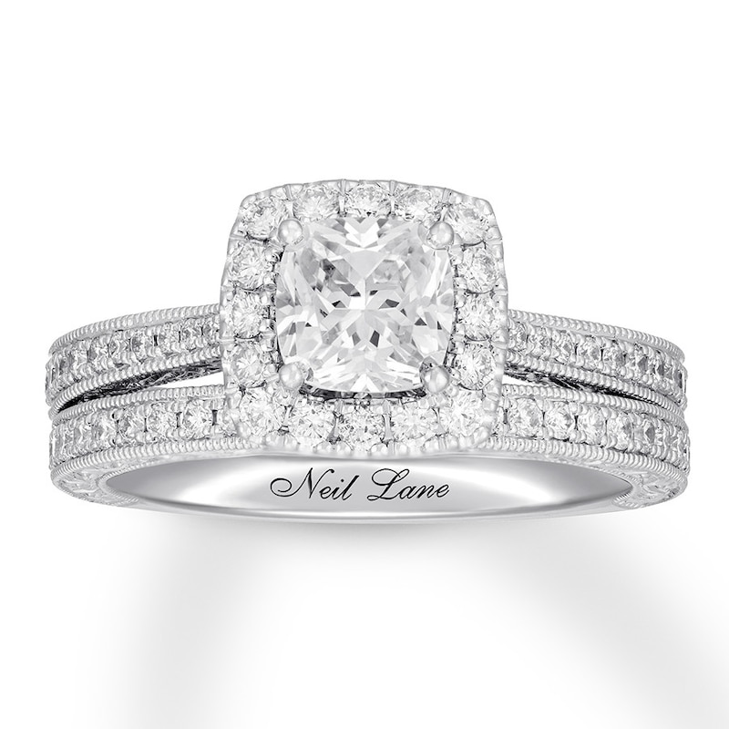 Main Image 1 of Neil Lane Bridal Set 1 5/8 ct tw Diamonds 14K White Gold
