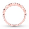 Thumbnail Image 2 of Diamond Wedding Band 1/4 ct tw Round-cut 14K Rose Gold