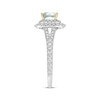 Neil Lane Quartz Engagement Ring 7/8 ct tw Diamonds 14K White Gold