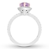 Thumbnail Image 1 of Neil Lane Quartz Engagement Ring 1/2 ct tw Diamonds 14K Gold