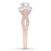 Neil Lane Diamond Engagement Ring 1-1/8 ct tw 14K Two-Tone Gold