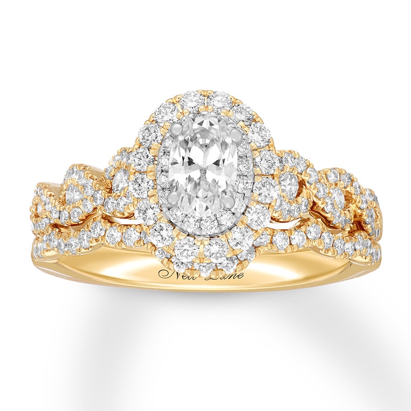 Main Image 1 of Neil Lane Diamond Bridal Set 1-1/3 Carats tw 14K Yellow Gold