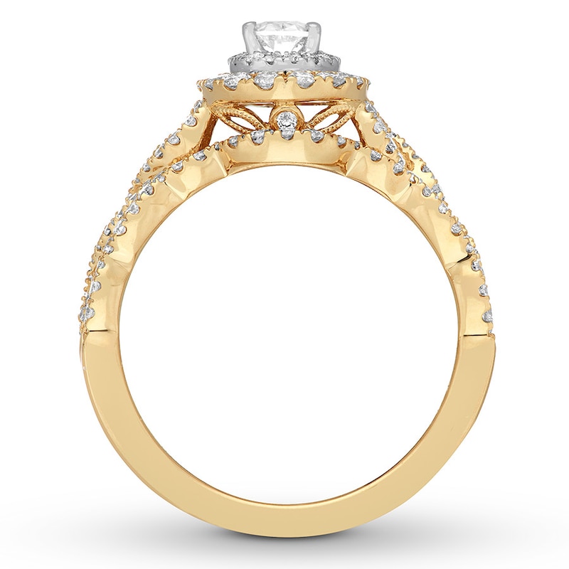 Main Image 2 of Neil Lane Diamond Bridal Set 1-1/3 Carats tw 14K Yellow Gold