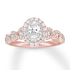 Thumbnail Image 4 of Neil Lane Bridal Diamond Ring 1-1/6 cts tw 14K Two-Tone Gold