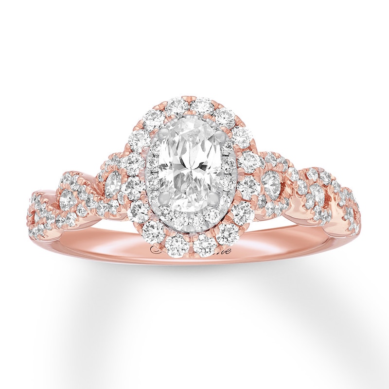 Neil Lane Bridal Diamond Ring 1-1/6 cts tw 14K Two-Tone Gold