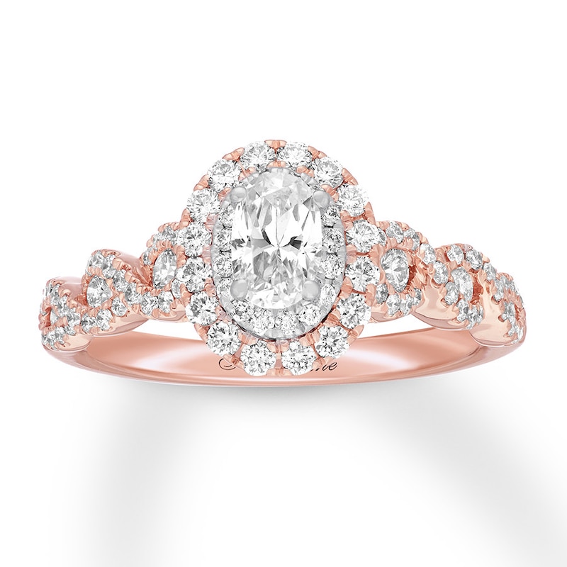 Main Image 4 of Neil Lane Bridal Diamond Ring 1-1/6 cts tw 14K Two-Tone Gold