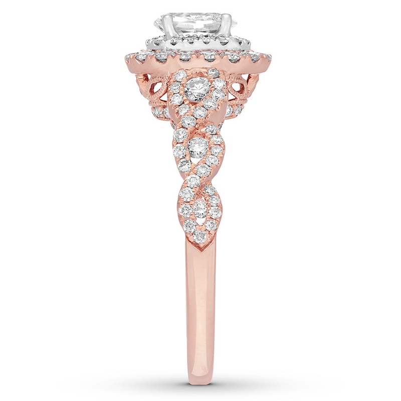 Main Image 6 of Neil Lane Bridal Diamond Ring 1-1/6 cts tw 14K Two-Tone Gold