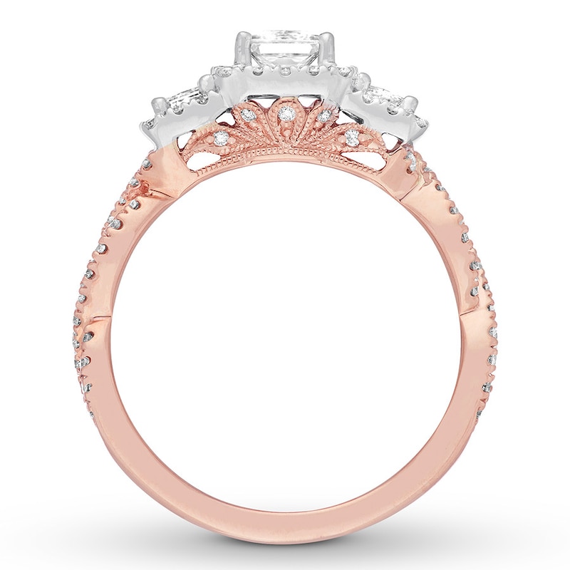 Neil Lane Engagement Ring 1-1/8 ct tw Diamonds 14K Rose Gold