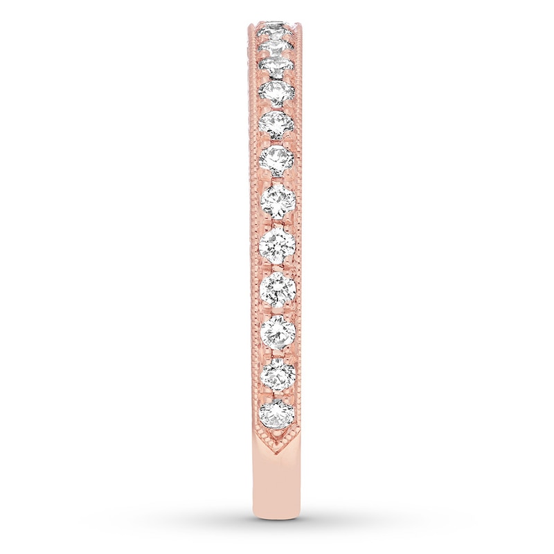 Neil Lane Bridal Wedding Band 1/3 ct tw Diamonds 14K Rose Gold