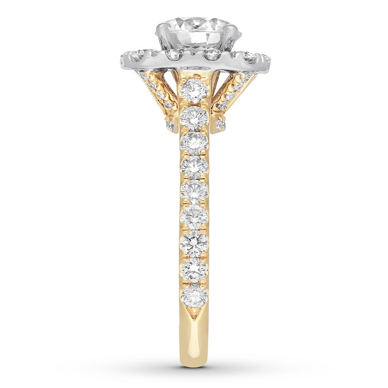 Neil Lane Engagement Ring 2-3/4 ct tw Diamonds 14K Yellow Gold