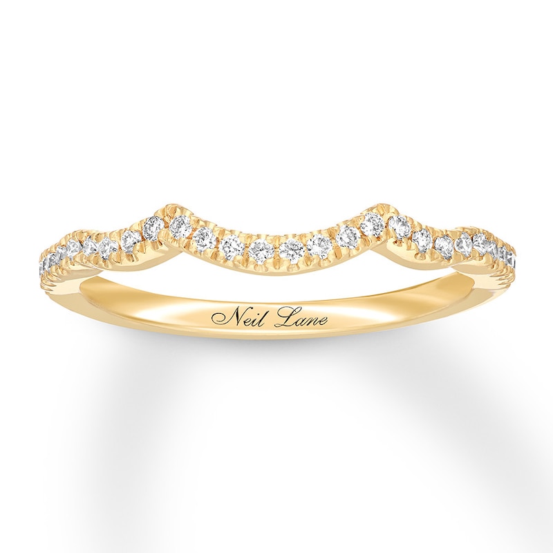 Main Image 7 of Neil Lane Bridal Wedding Band 1/6 ct tw Diamonds 14K Gold