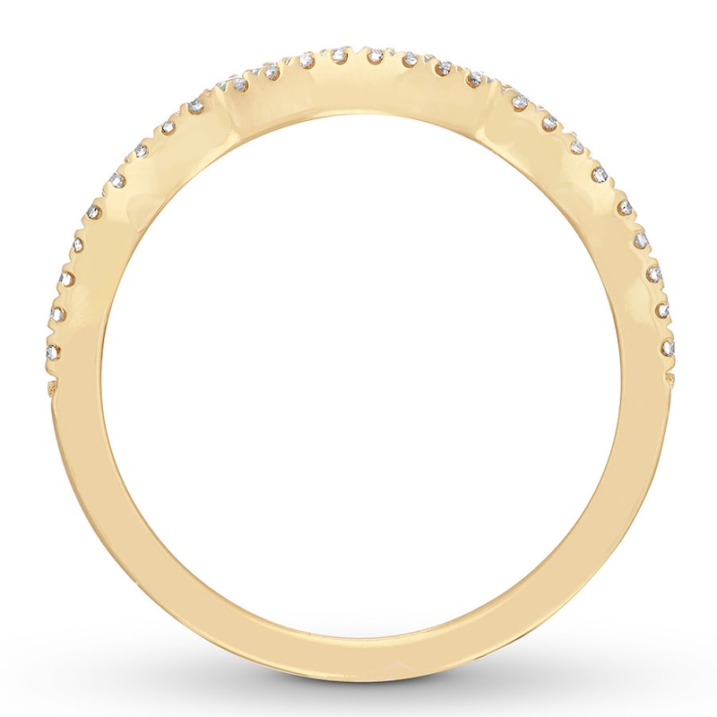 Main Image 8 of Neil Lane Bridal Wedding Band 1/6 ct tw Diamonds 14K Gold