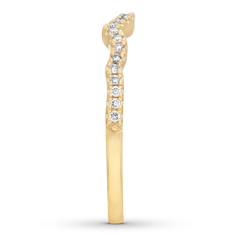 Main Image 9 of Neil Lane Bridal Wedding Band 1/6 ct tw Diamonds 14K Gold