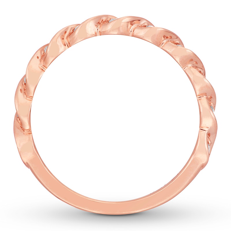 Neil Lane Studio Diamond Wedding Band 1/6 ct tw 14K Rose Gold