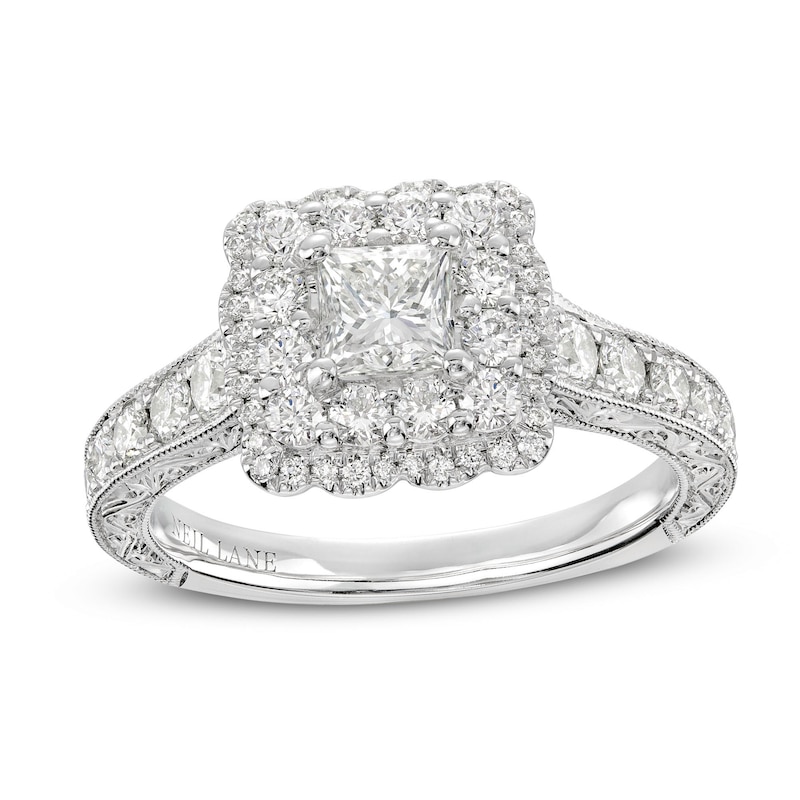 Main Image 1 of Neil Lane Diamond Engagement Ring 1-3/8 ct tw 14K White Gold